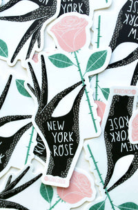 New York State Flower Sticker