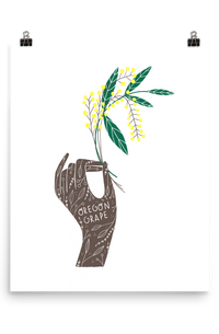 PREORDER Oregon State Flower Print (ships 2/14/25)