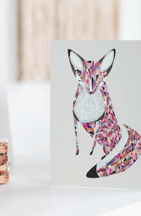 Quilted Fox Card