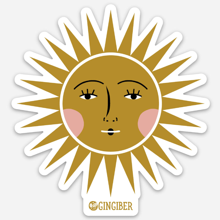 Sun Sticker