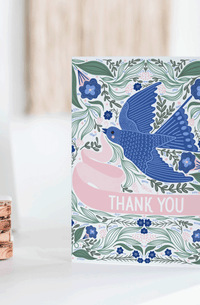 Barn Swallow Thank You Card