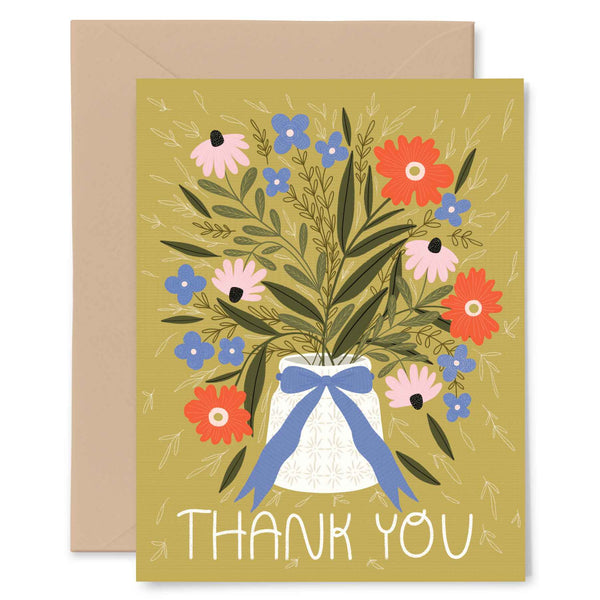 Thank You Vase Card