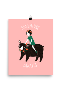 PREORDER Adventure Awaits Print (ships 2/14/25)