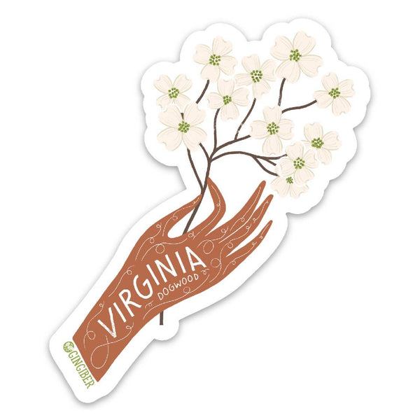 Virginia State Flower Sticker