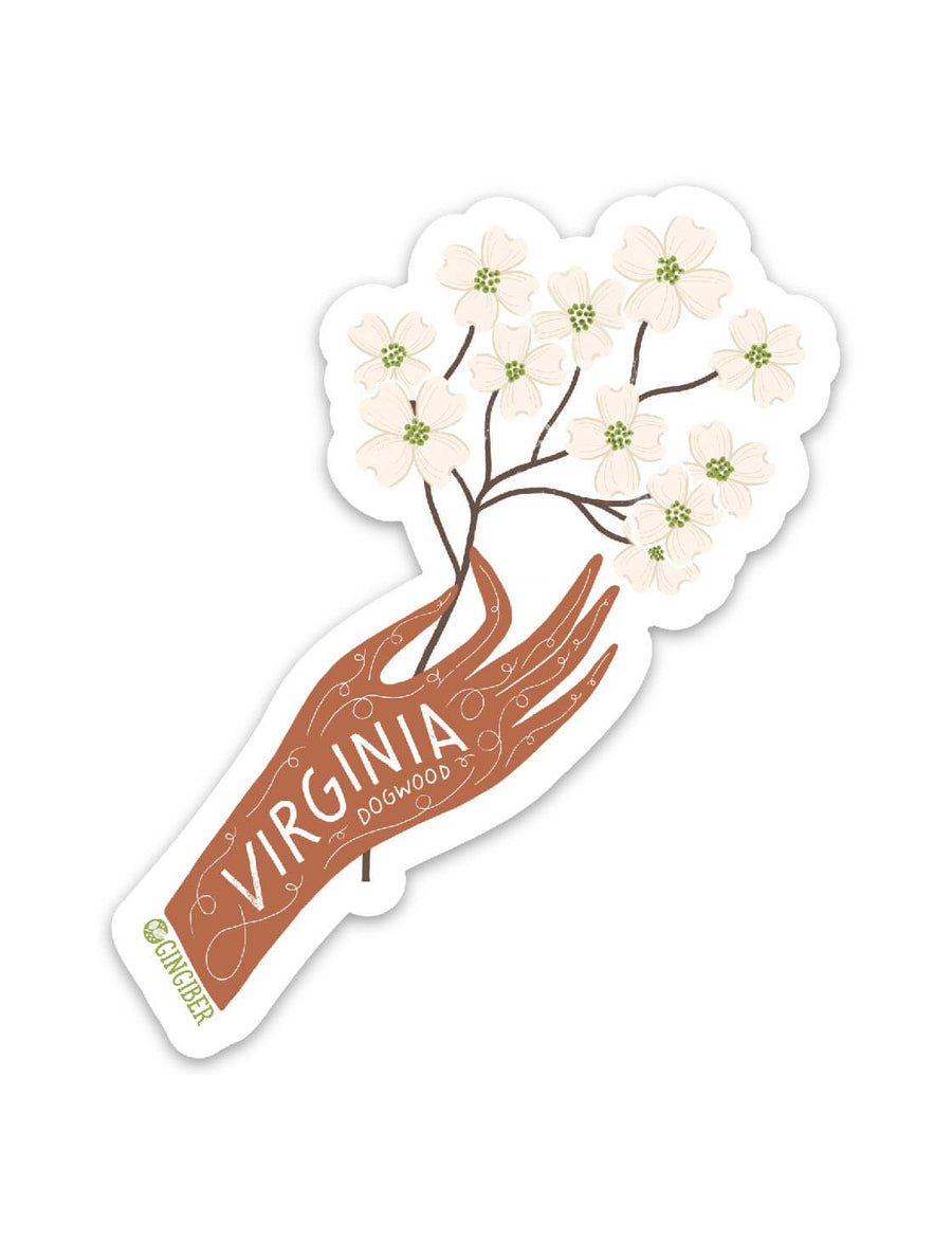 Virginia State Flower Sticker