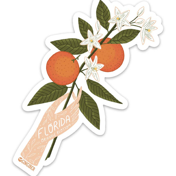 Florida State Flower Sticker