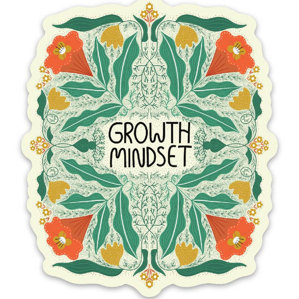Growth Mindset Sticker
