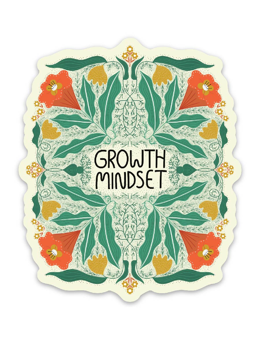 Growth Mindset Sticker