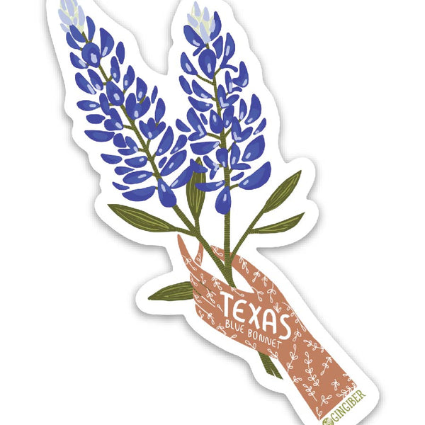 Texas State Flower Sticker