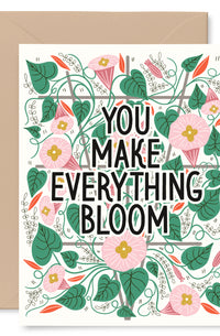 Everything Blooms Card