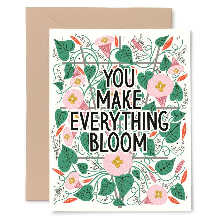 Everything Blooms Card