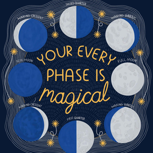 Every Moon Phase Sticker