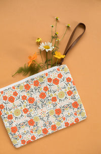 Peppy Petals Pouch